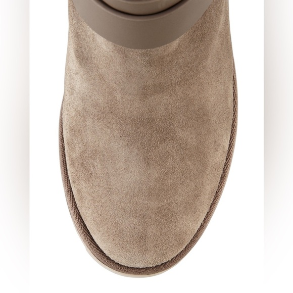 Ash Yes Shearling-Cuff Wedge Boot Topo Size 40 - Picture 4 of 14